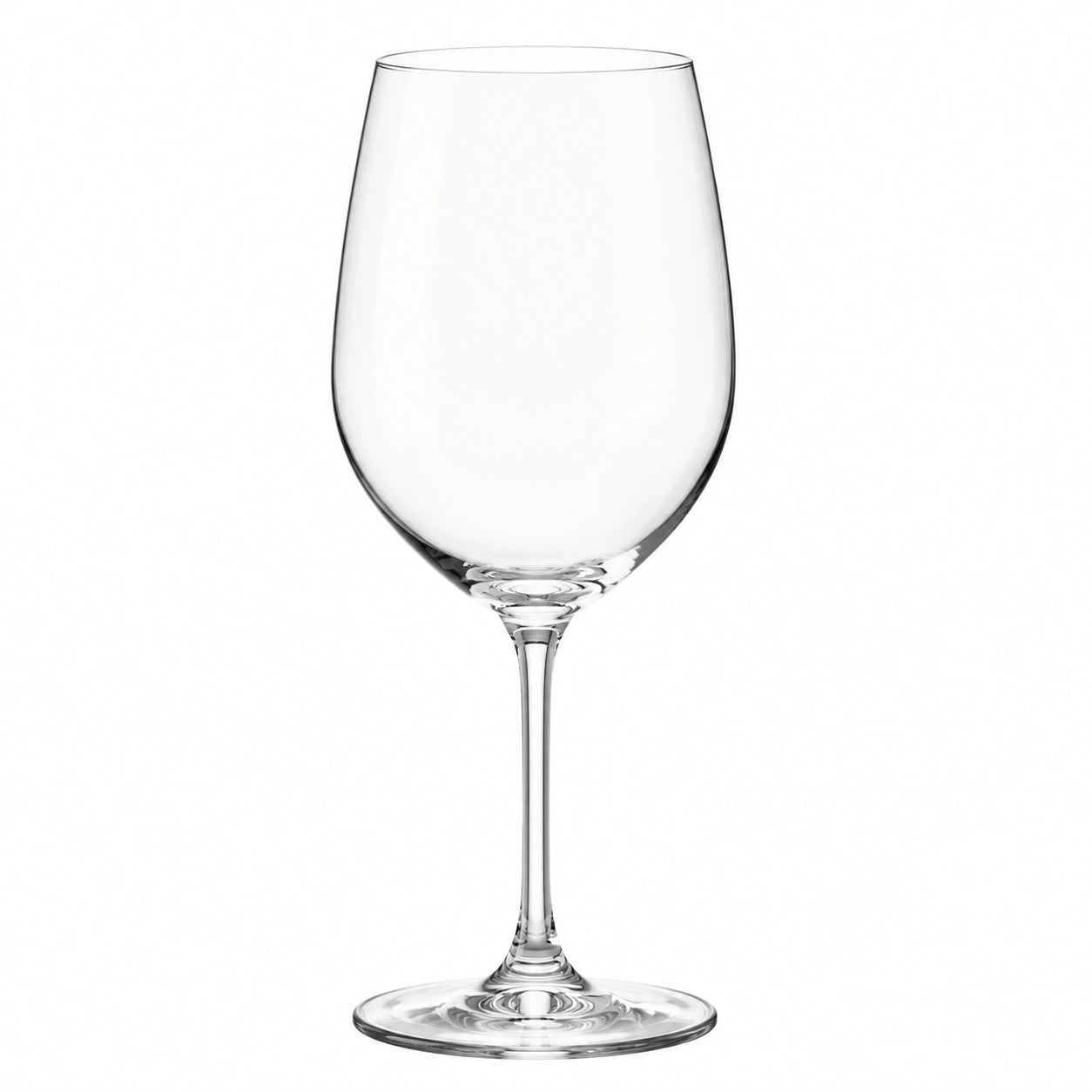 Weinglas 500 ml aus transparentem Glas mit Stiel für Wein
